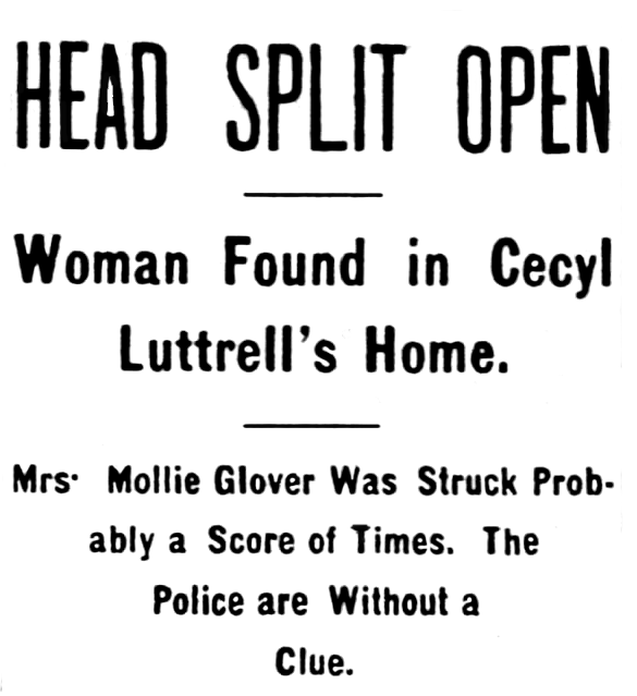 The Luttrell Murder Mystery